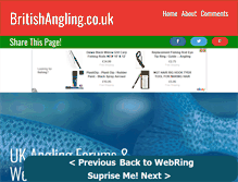 Tablet Screenshot of britishangling.co.uk